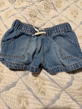 OshKosh B'gosh Light Blue Denim Drawstring Shorts
